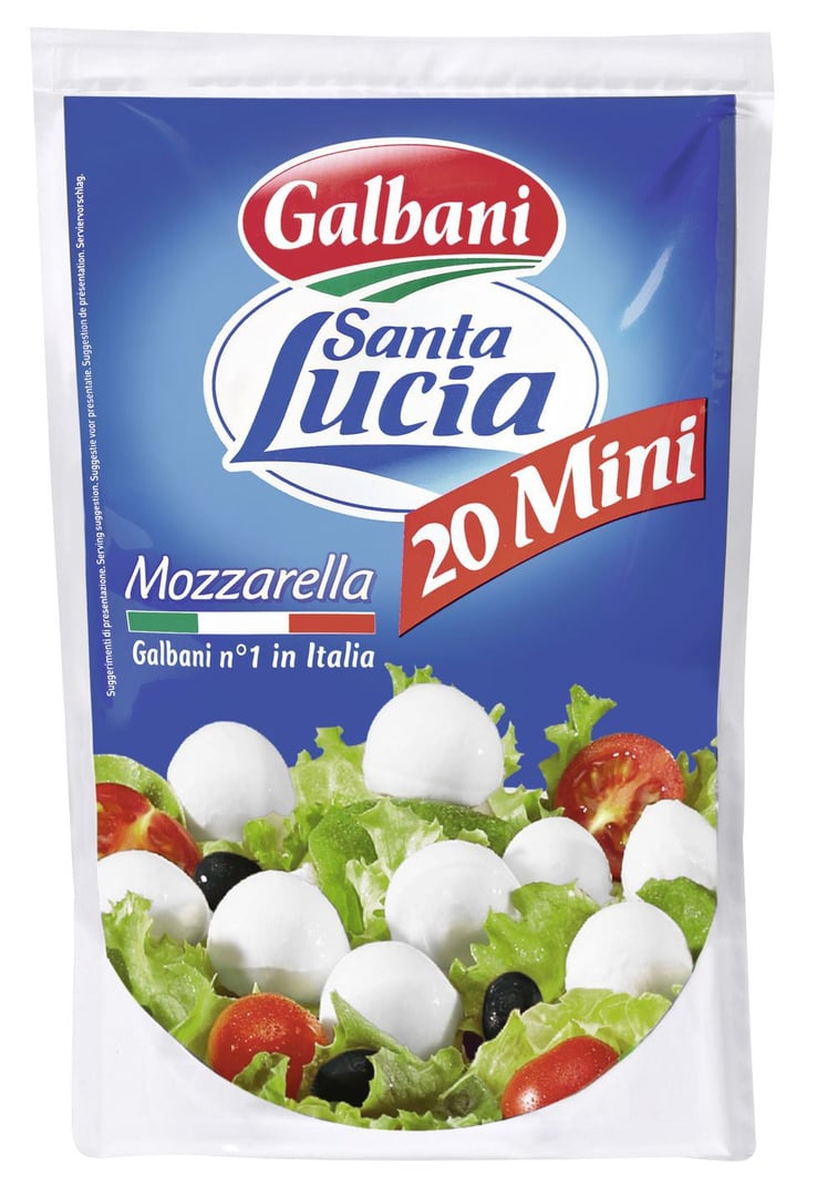 Galbani - Santa Lucia Mozzarella Mini - 150 g Packung