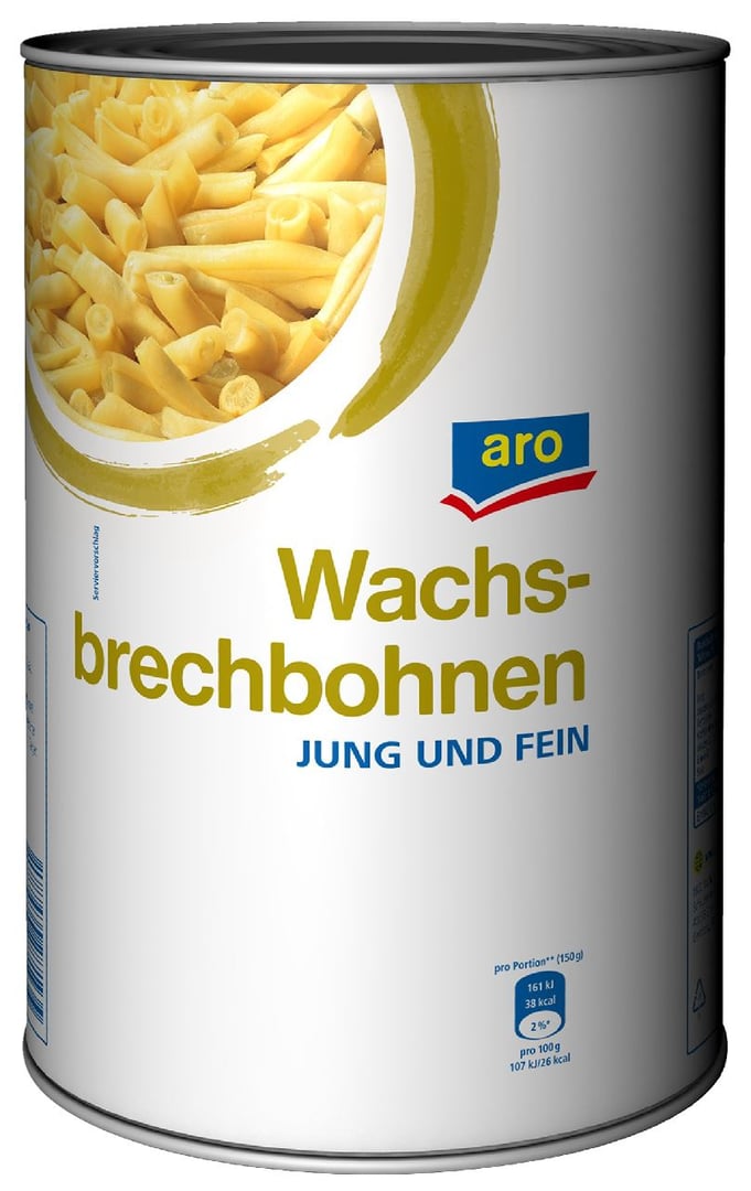 aro - Wachsbrechbohnen - 4,25 l Dose