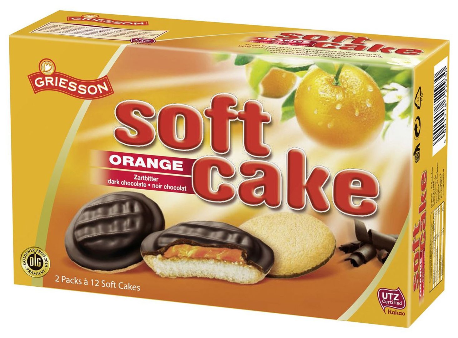 Griesson - Soft Cake Minis Orange - 300 g Schachtel