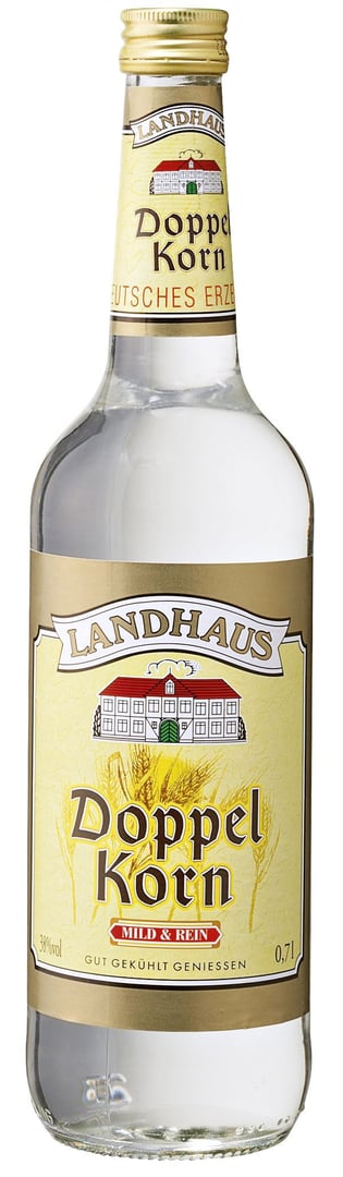 Landhaus - Doppelkorn 38 % Vol. - 6 x 0,7 l Flaschen
