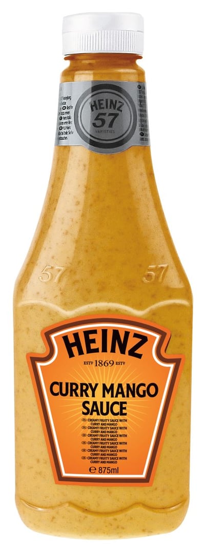 Heinz - Curry Mango Sauce 875 ml Flasche