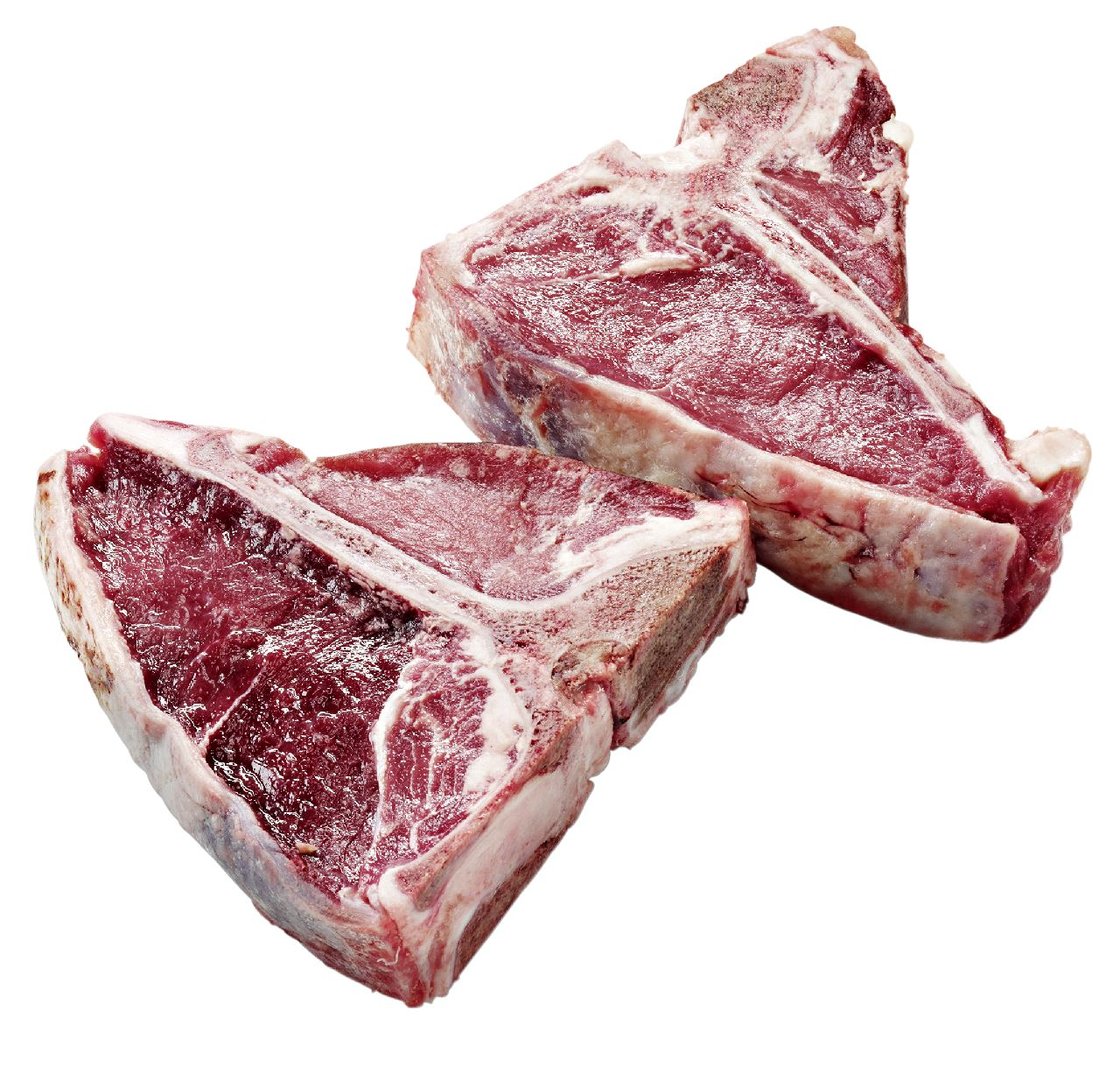 Muka - Dry Aged Kalbs T-Bone Steak 2 x ca. 350 g Packung