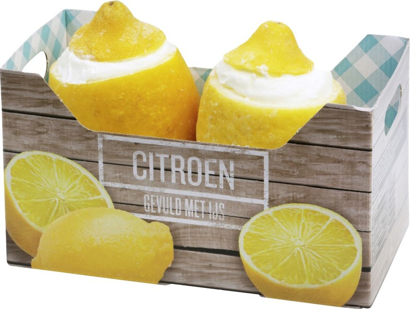 estiu Eisfrüchte Zitrone tiefgefroren 2 Stück à 116 ml - 232 ml Schale