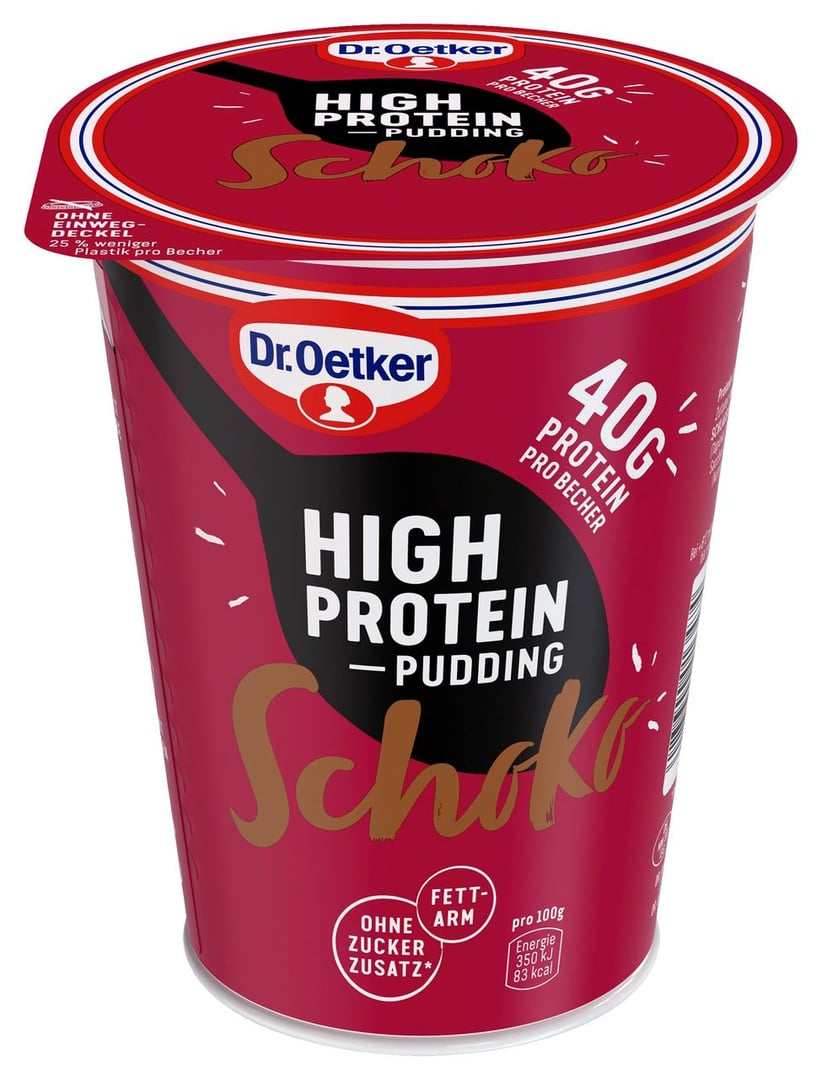 Dr. Oetker - High Protein Pudding Schokolade - 400 g