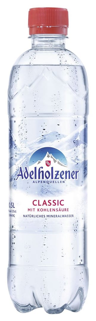 Adelholzener - Mineralwasser Classic 0,5 l Flasche
