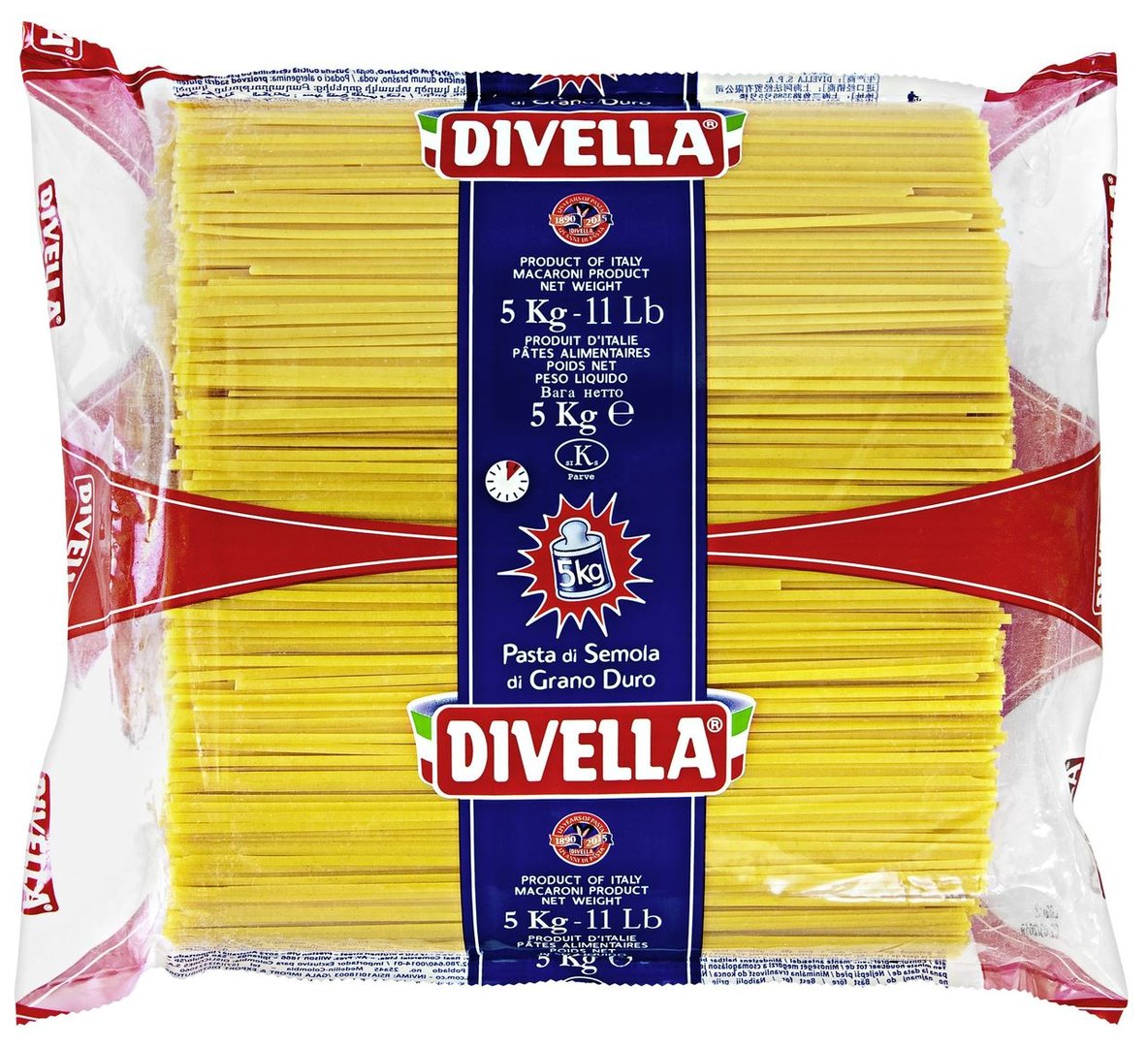 Divella - Linguine Nr. 14 5,0 kg Packung