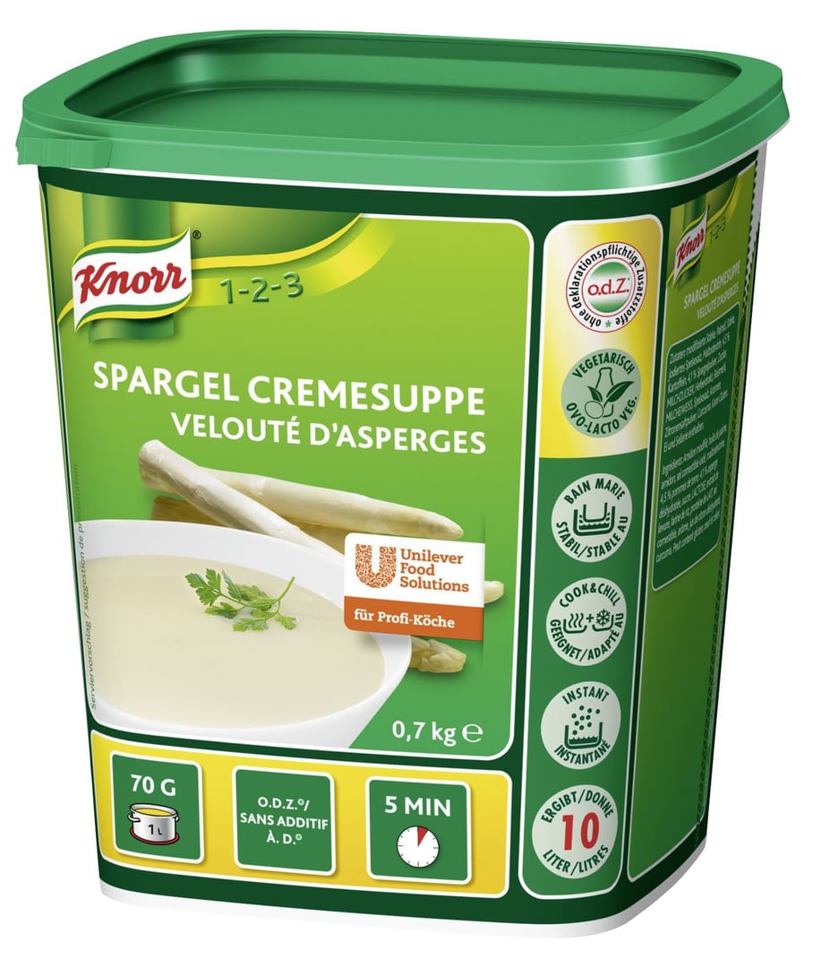 Knorr - Spargel Cremesuppe 700 g Dose