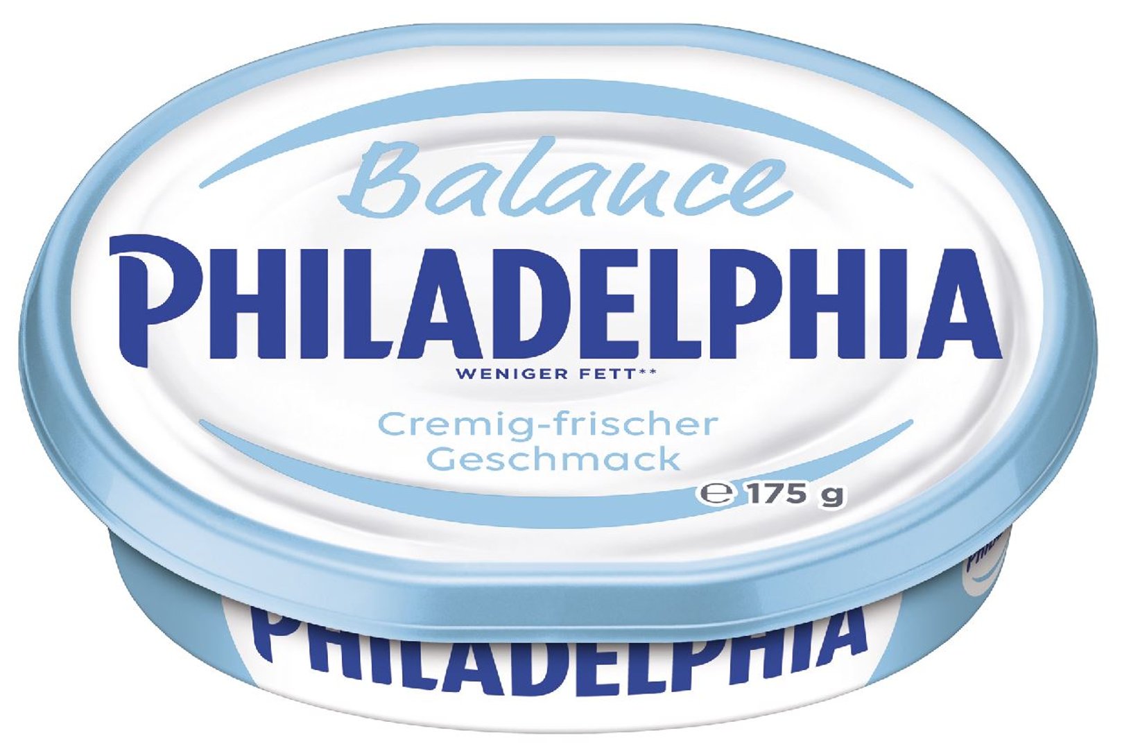 Philadelphia Natur Balance Frischkäsezubereitung, Fettstufe, 54 % Fett i. Tr. - 175 g Packung