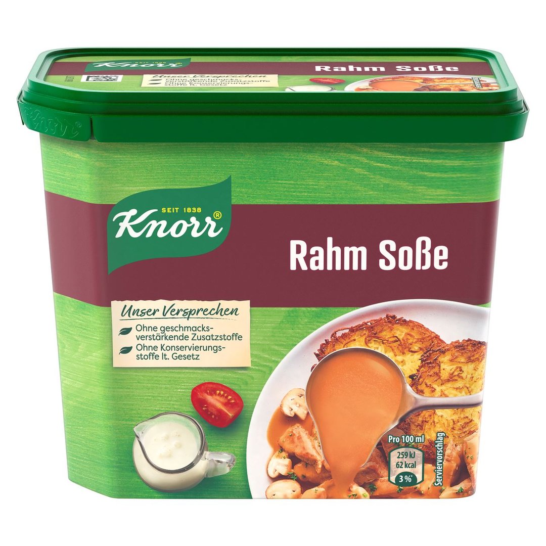 Knorr - Basis Sauce Rahm - 1 x 1,75 ml Dose