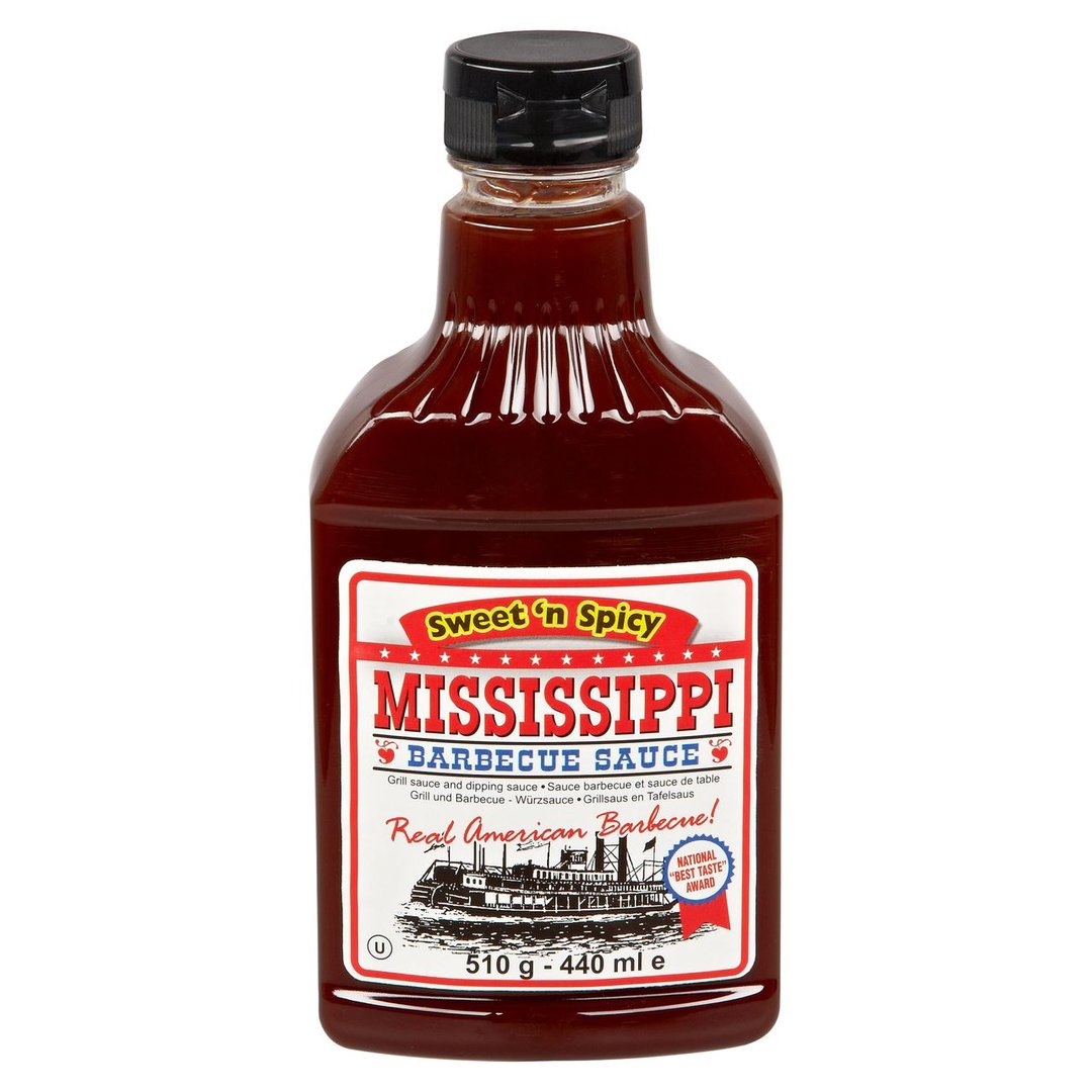 Mississippi - Barbecue Sauce Sweet´n Spicy 510 g