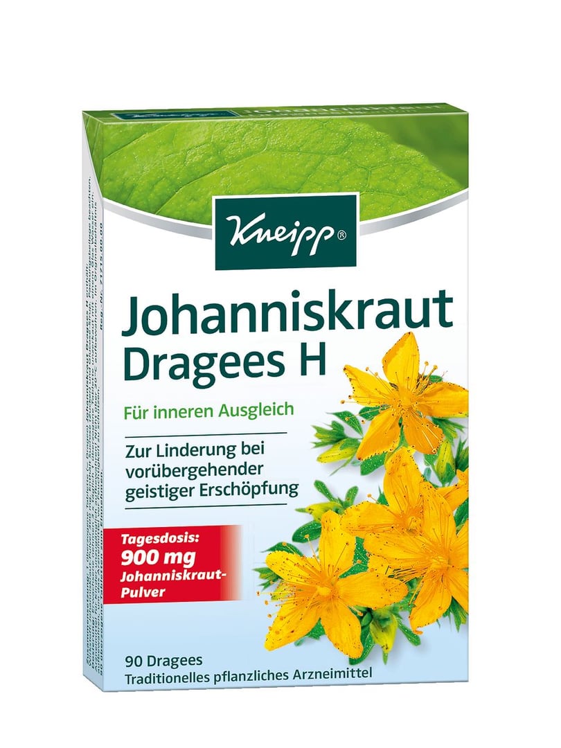Kneipp Johanniskraut Dragees H 90 Stück