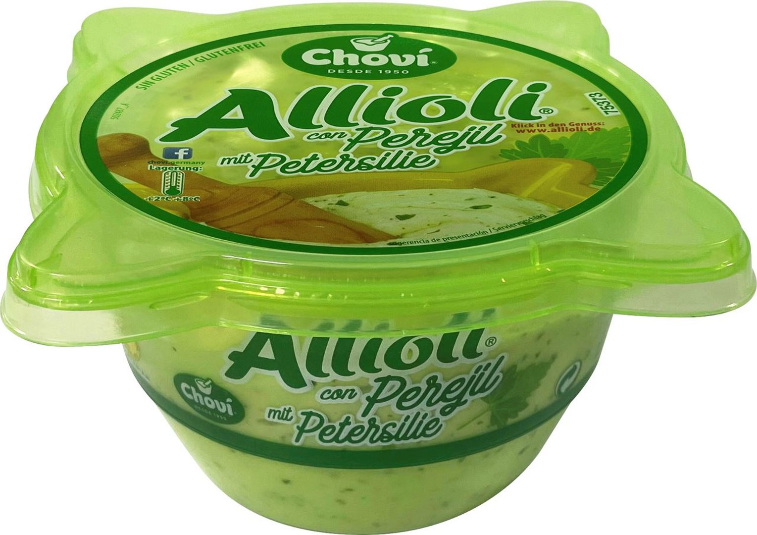 Allioli - Dip mit Petersilie - 150 ml Becher