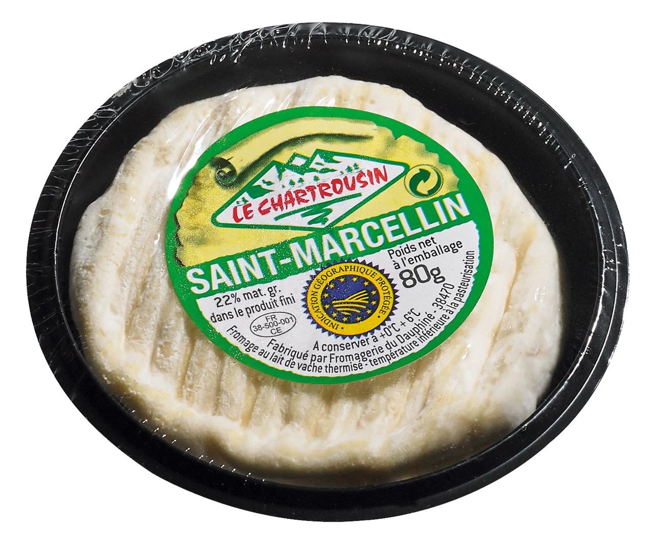 Saint Marcellin - 65 % Fettgehalt 80 g Packung