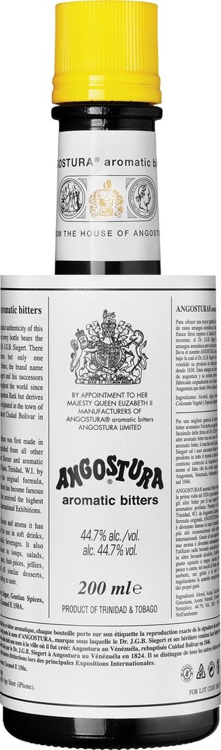 Angostura - Aromatic Bitters 44,7% Vol. - 200 ml Flasche