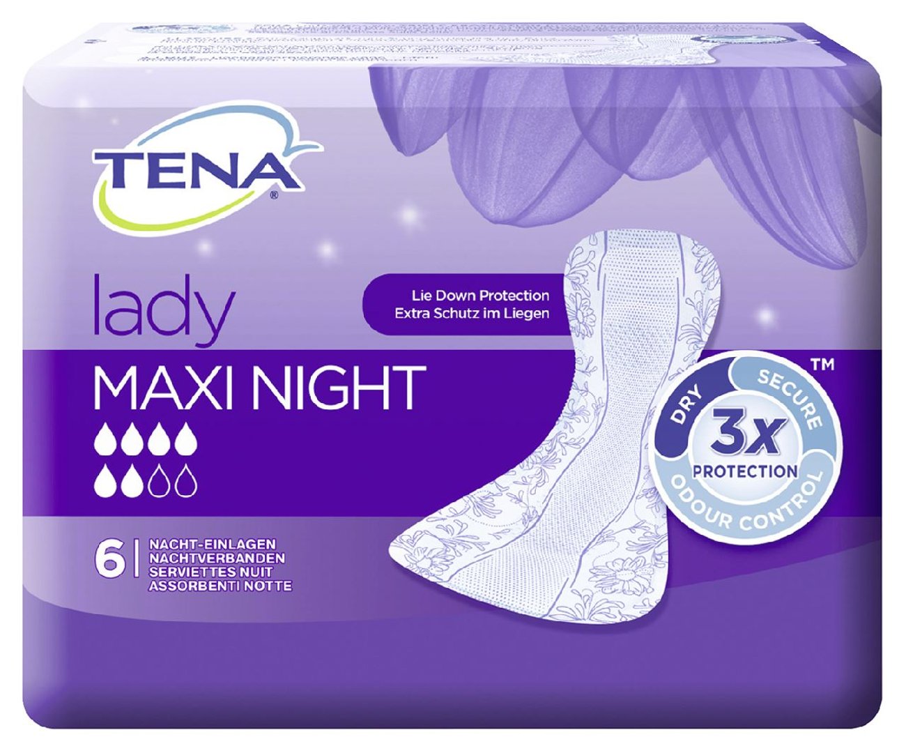 Tena Lady Maxi Night 6er Set