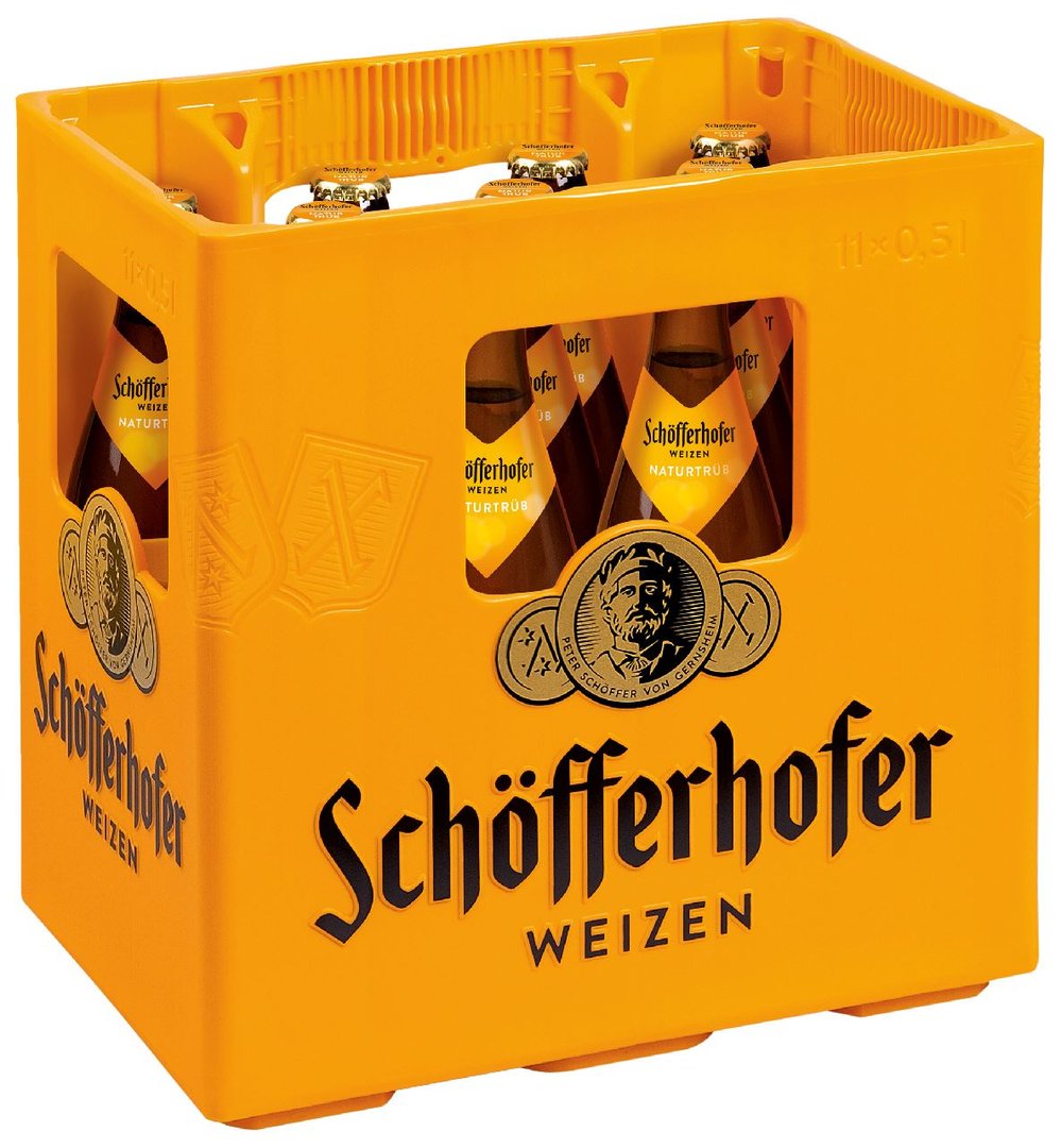 Schöfferhofer - Hefeweizen Hell 0,5 l Flasche