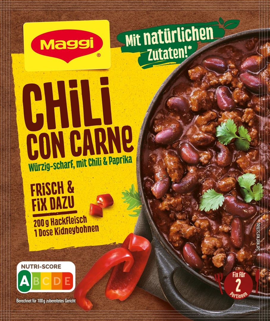 Maggi - Fix Chili Con Carne - 33 g Beutel