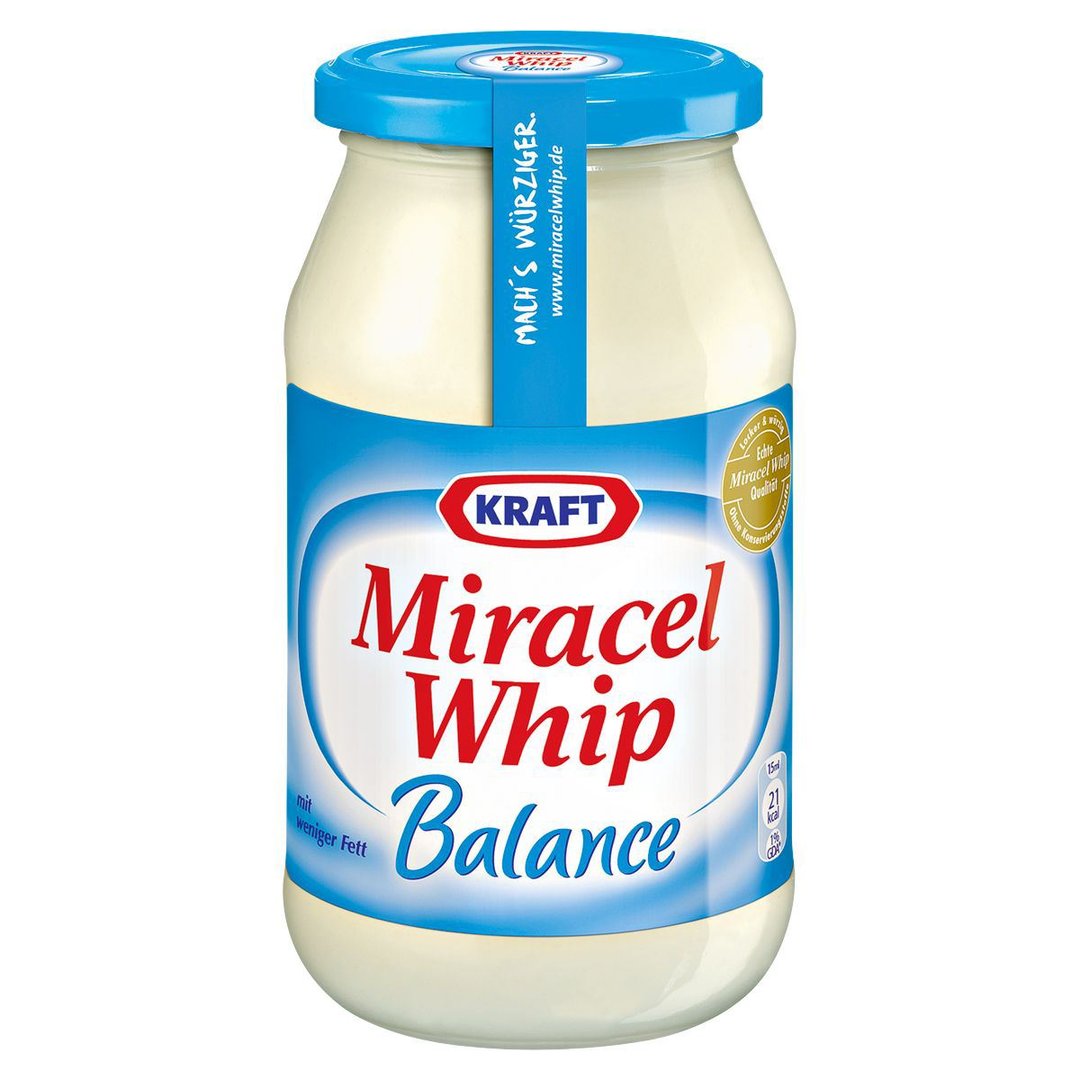 Miracel Whip - Balance Salatcreme 10 % Fett 500 ml Glas
