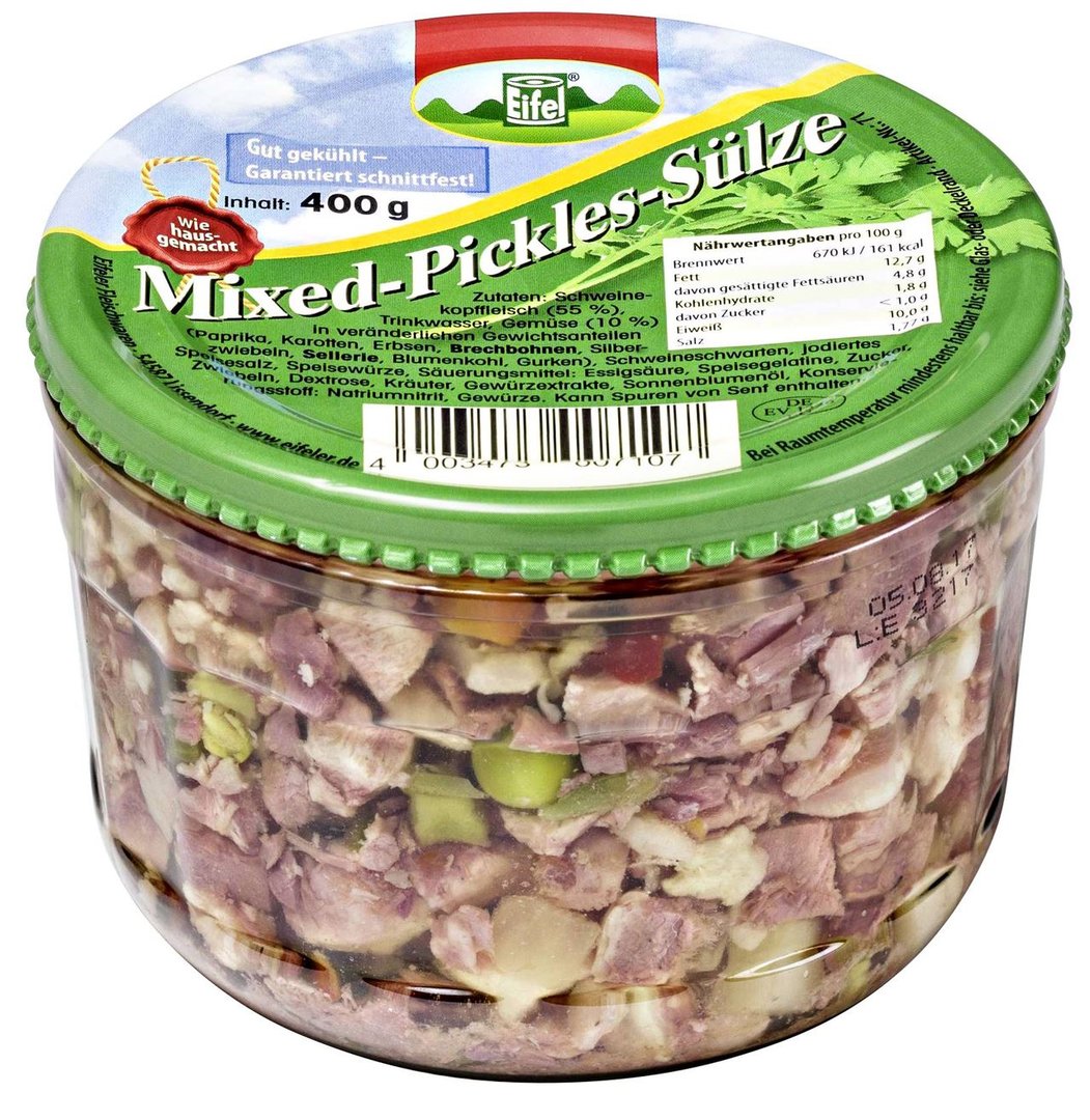 Eifeler - Mixed-Pickles-Sülze - 400 g Glas