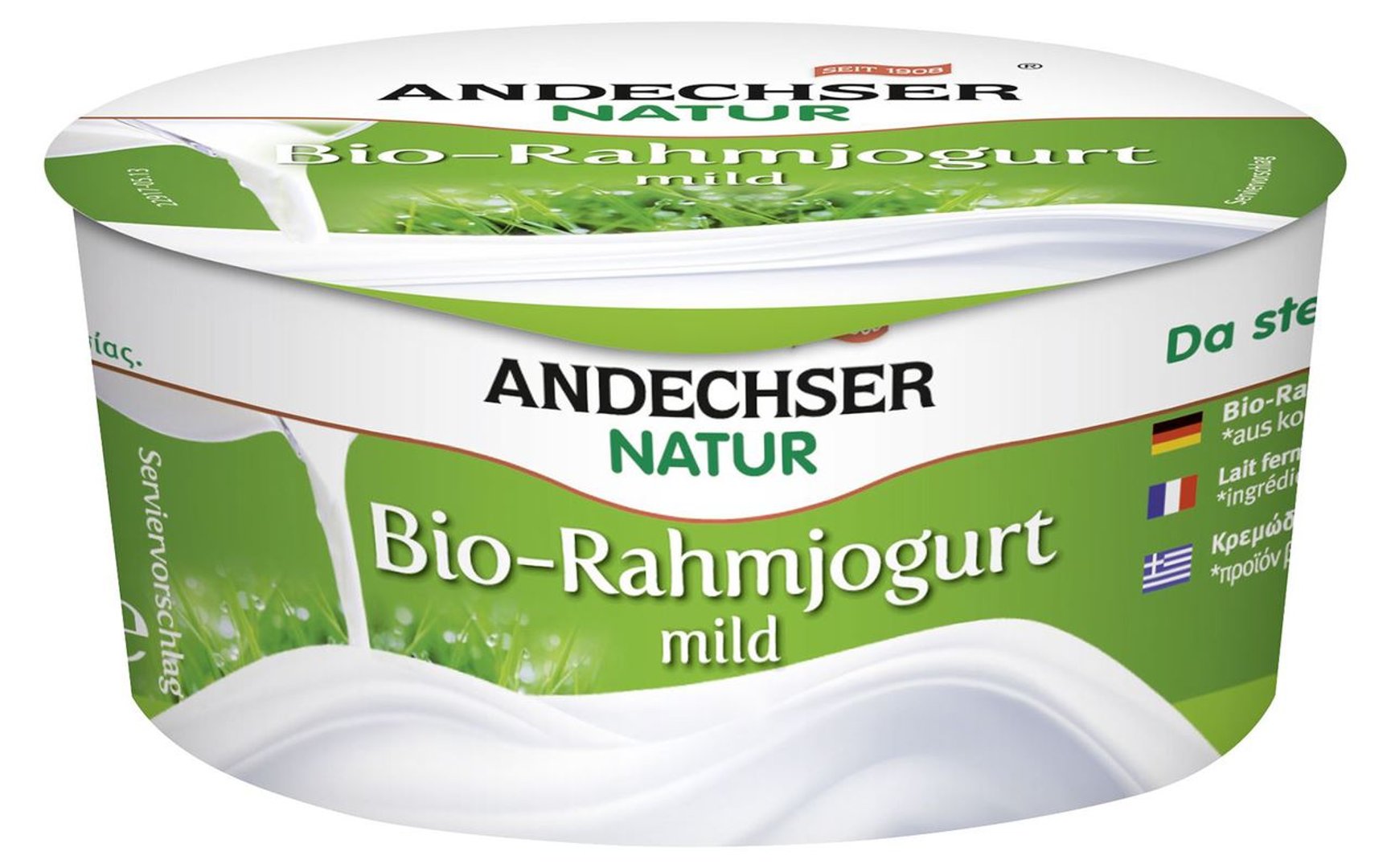 Andechser - Natur Rahmjoghurt mild 10 % Fett - 150 g Becher