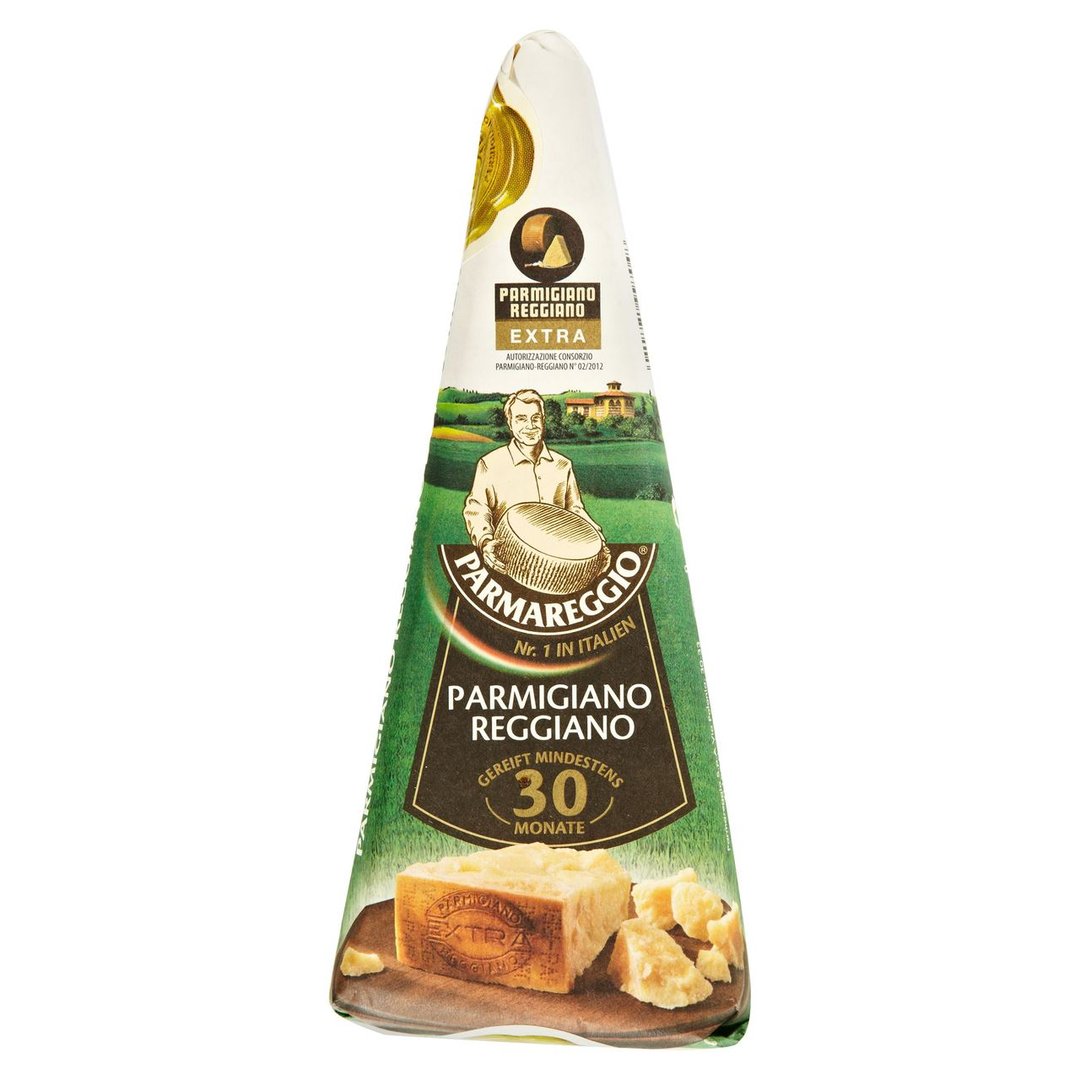 Parmareggio - Parmigiano Reggiano DOP Superiore 30 Monate 32 % Fett in Tr. - 150 g Stück