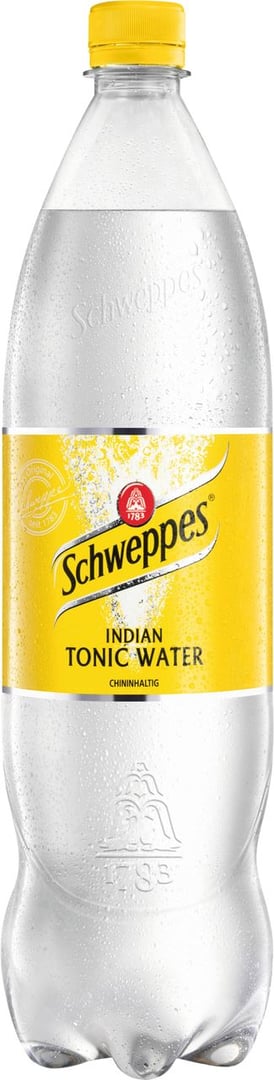 Schweppes - Indian Tonic Water PET - 6 x 1,25 l Flaschen