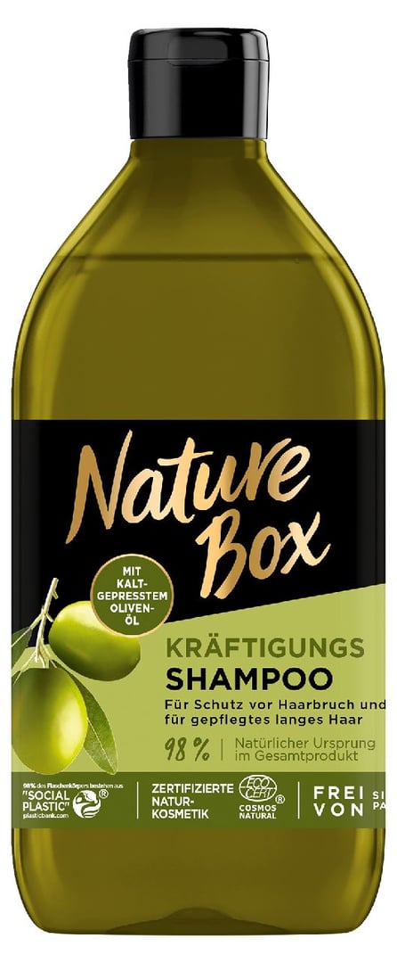 Nature Box Shampoo Olive - 385 ml Flasche