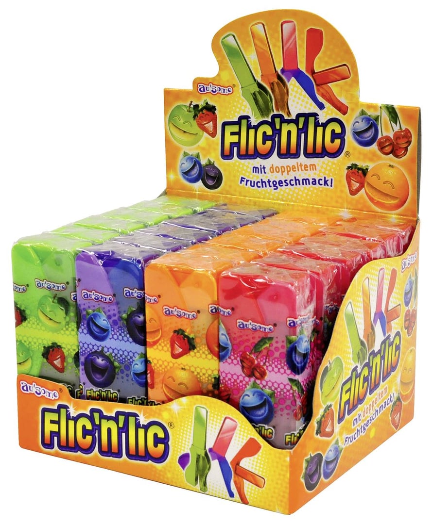 Toggo Flic'n'lic Candy Lutscher 24 Stück á 14 g 24 x 336 g Schachteln