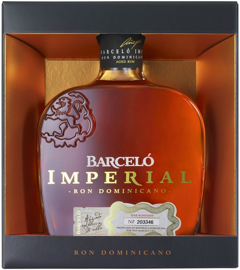 Ron Barceló - Imperial Rum 38 % Vol. 0,7 l Flasche