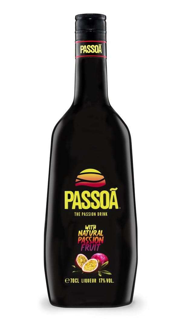 Passoa - The Passion Drink 17 % Vol. Passions-Fruchtlikör 0,7 l Flasche