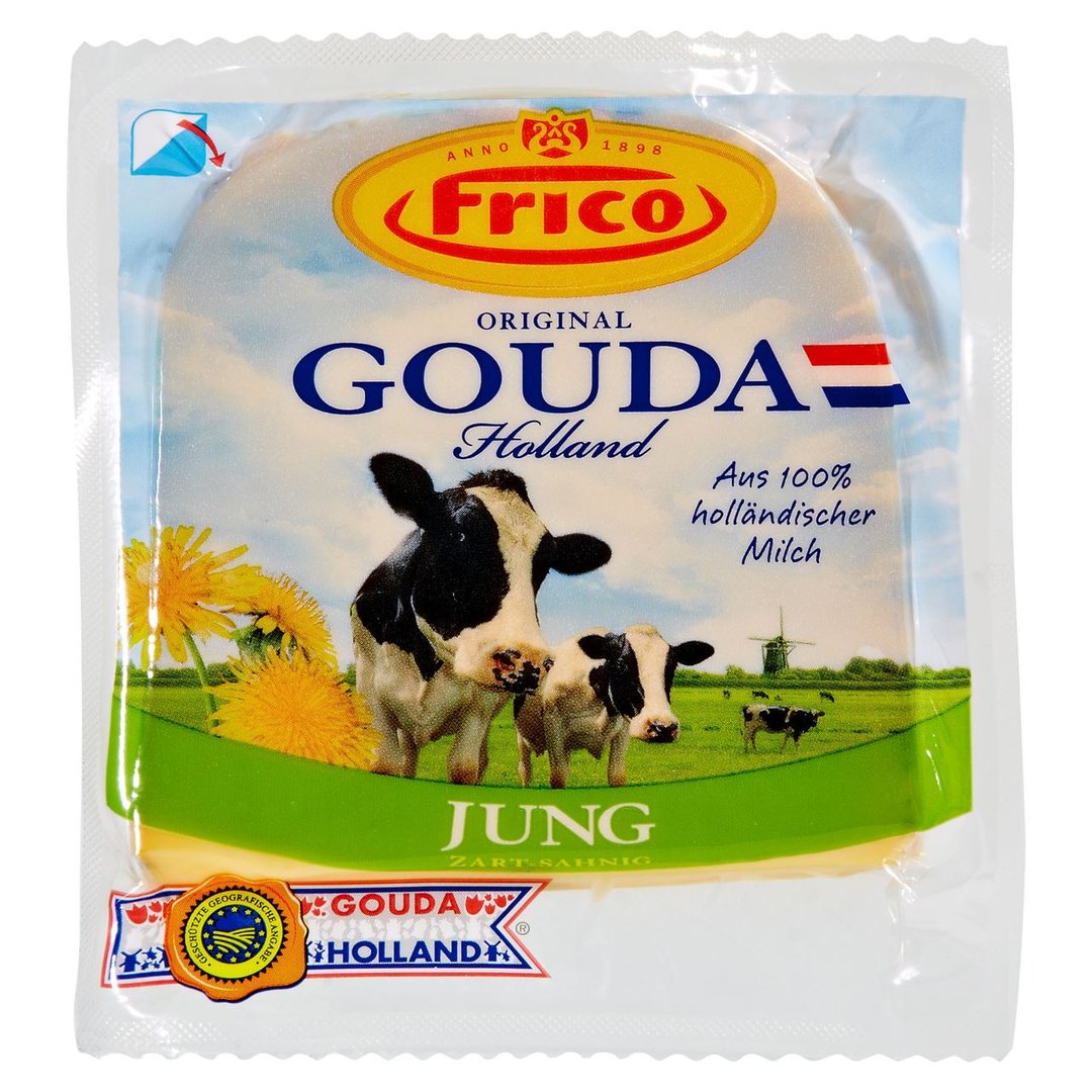 Frico - Käse Gouda Holland Jung - 375 g Packung