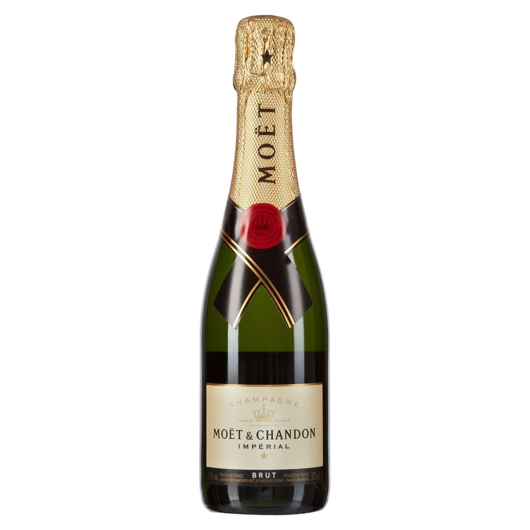 Moët & Chandon - Impérial Brut Champagne Schaumwein mit zugesetzter Kohlensäure 0,375 l Flasche