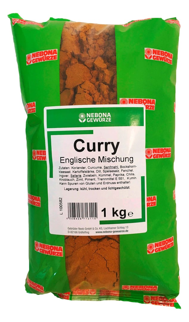 Nebona - Curry Englische Mischung - 1,00 kg Beutel