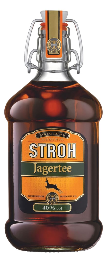 Stroh - Jagertee Likör 40 % Vol. - 6 x 500 ml Karton