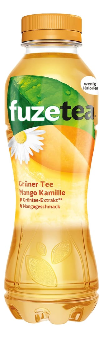 Fuze Tea - Grüner Tee Mango-Kamille PET - 0,40 l Flasche