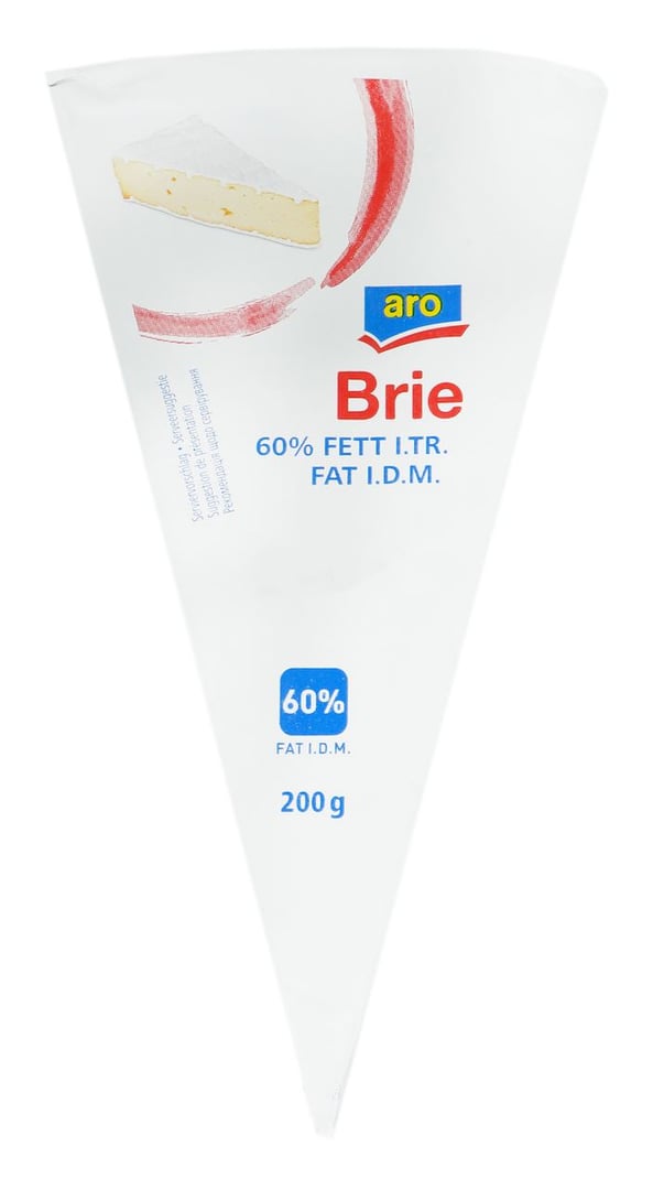 aro - Französische Brie Ecke 60 % Fett - 1 x 200 g Packung