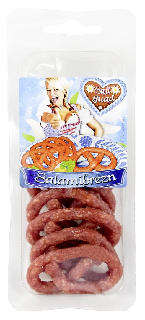 Breu - Mini Salami Brez'n Schwein - 50 g Packung