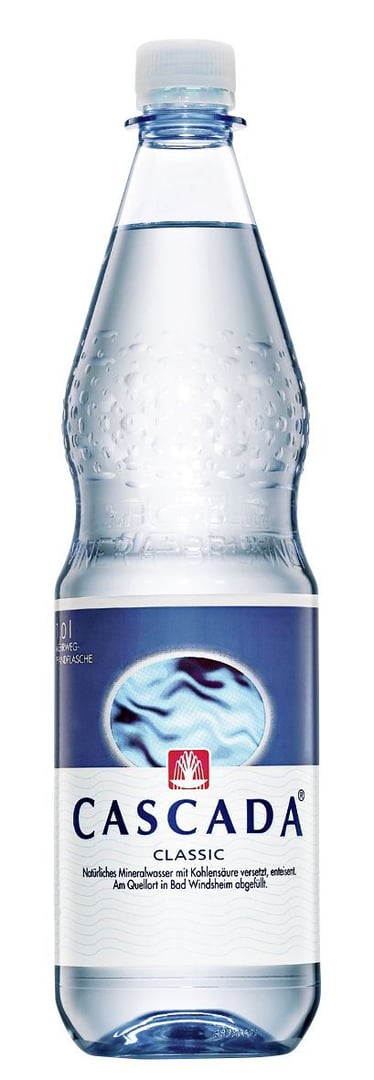 Cascada - Mineralwasser Classic 12 x 1 l Flaschen