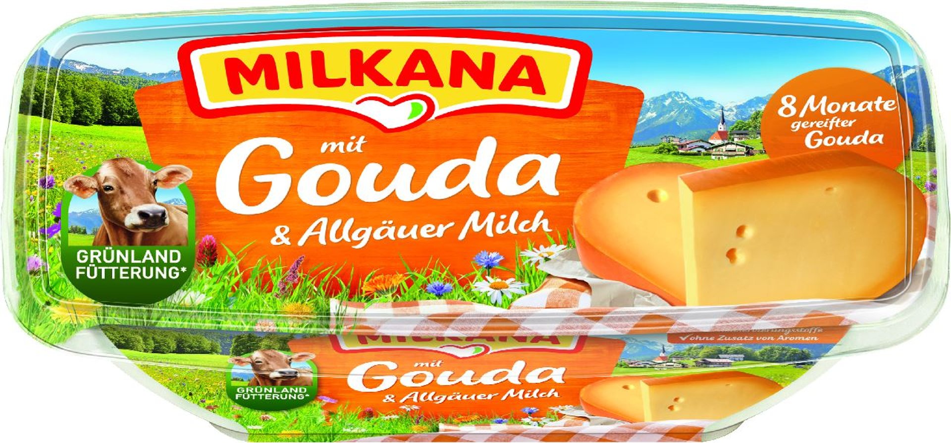 Milkana - Frischeschale Gouda 45% - 190 g Tiegel