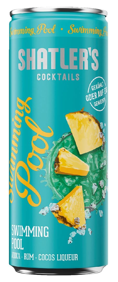 SHATLER'S Cocktails Swimming Pool 12,4 % Vol. - 250 ml Dose