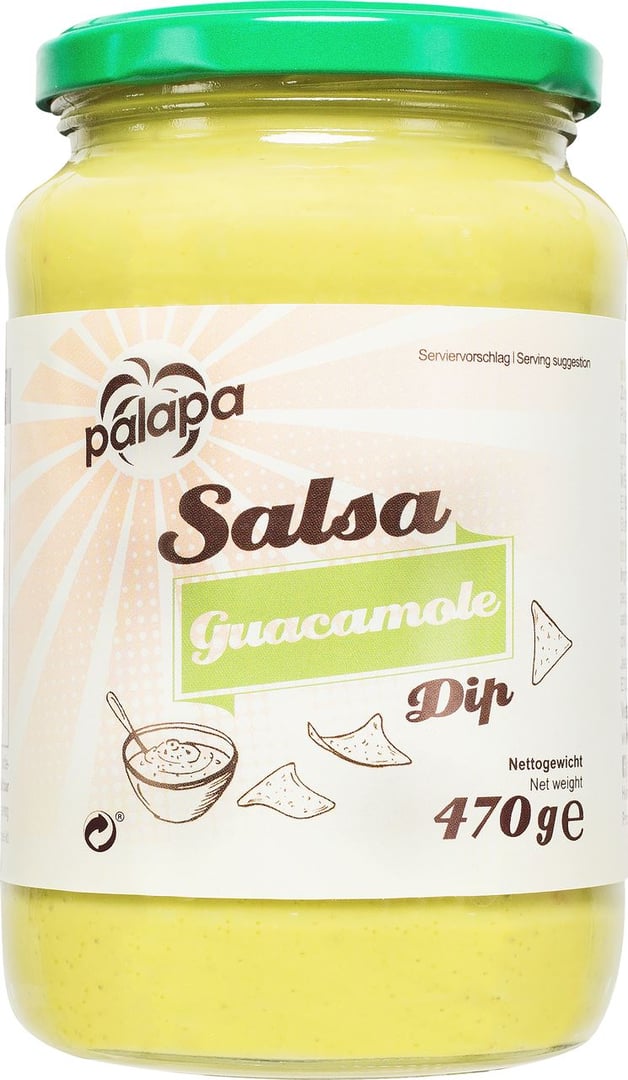 Palapa - Salsa Guacamole Dip - 470 g Tiegel