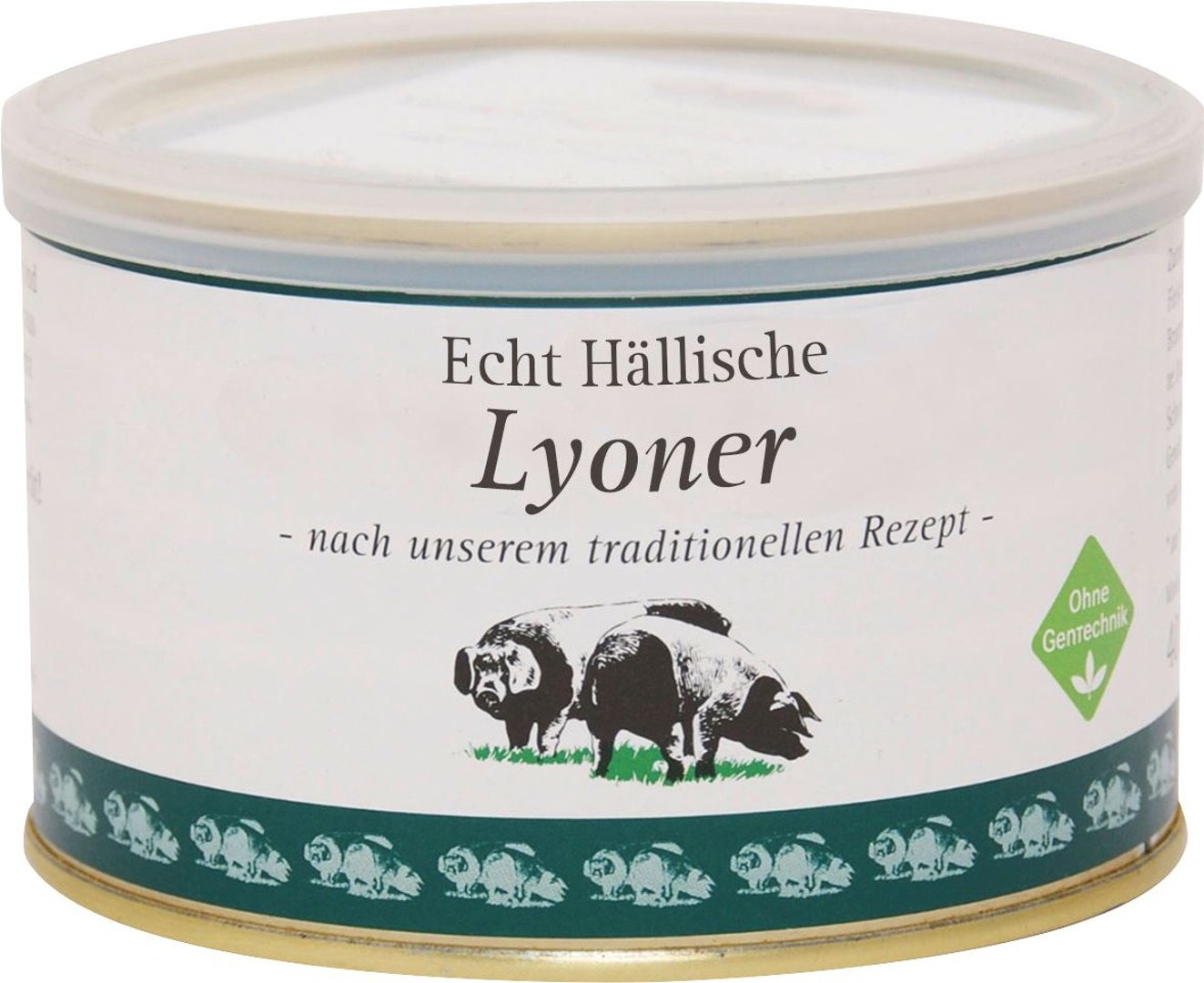 Echt Hällische - Lyoner Schwein - 1 x 400 g Dose