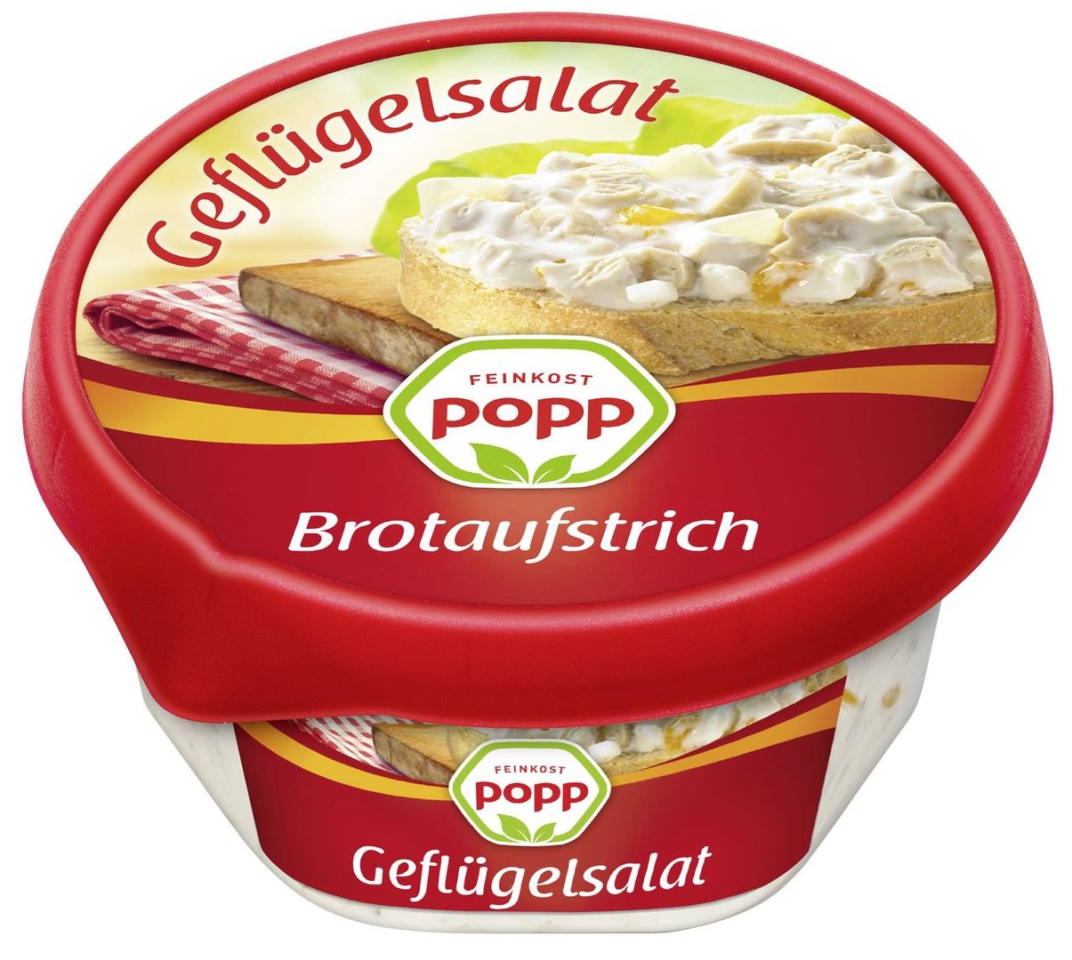 Popp - Brotaufstrich Geflügelsalat 150 g Packung