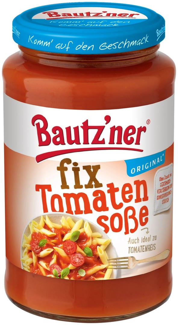 Bautz'ner Fix Tomatensauce - 1 x 400 ml Tiegel