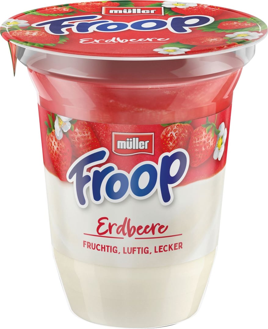 müller - Froop Erdbeere - 150 g Becher
