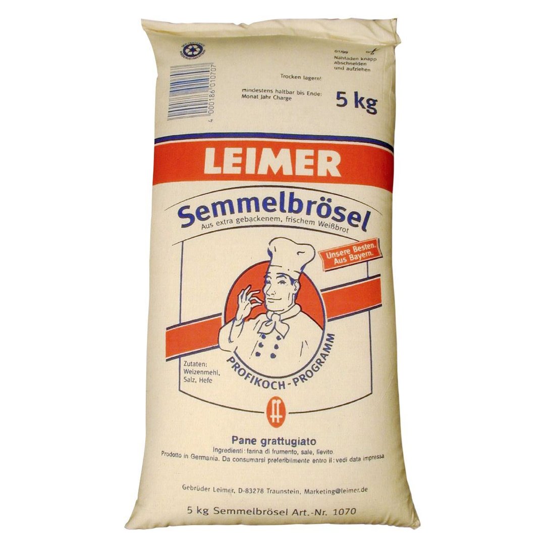 Leimer - Semmelbrösel 5 kg Sack