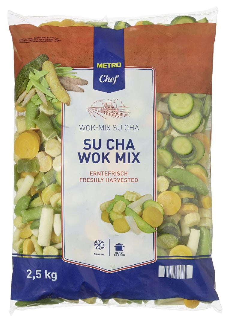 METRO Chef - Wok Mix Su Cha tiefgefroren - 2,5 kg Beutel