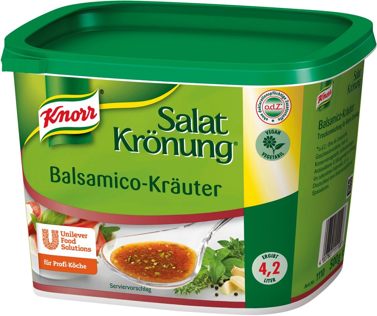 Knorr - Salat Krönung Balsamico Kräuter 500 g Dose