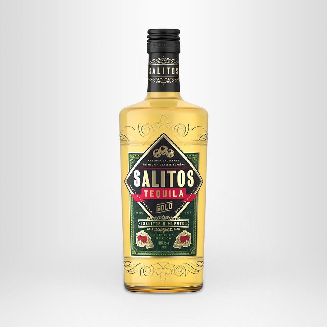 Salitos - Tequila Gold 38 % Vol. - 0,70 l Flasche