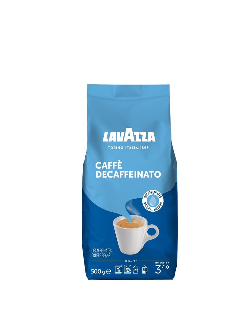 Lavazza Cafe Crema entkoffeiniert ganze Bohnen 12 x 500 g Beutel